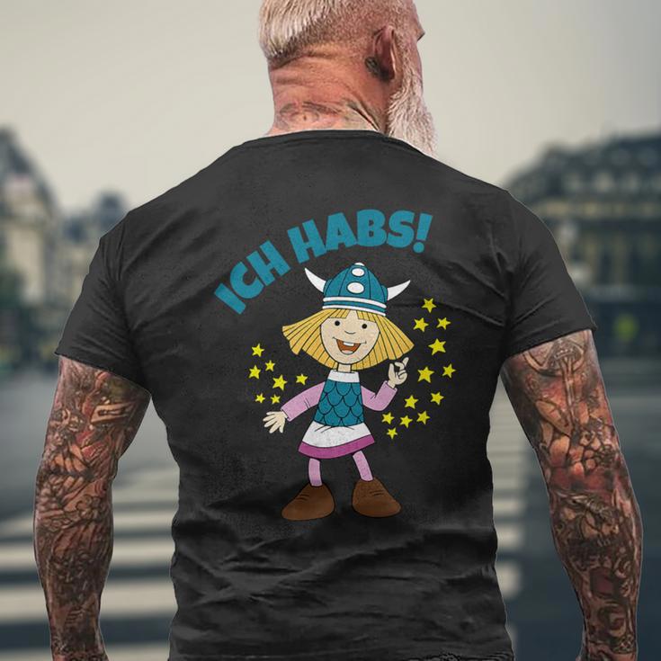 Wickie Und Die Starken Männer Ich Habs Saying T-Shirt mit Rückendruck Geschenke für alte Männer