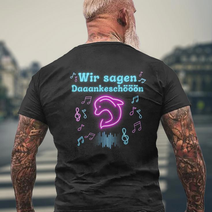 Wir Sagen Dankeschön Malle Party Summer 40 Years T-Shirt mit Rückendruck Geschenke für alte Männer