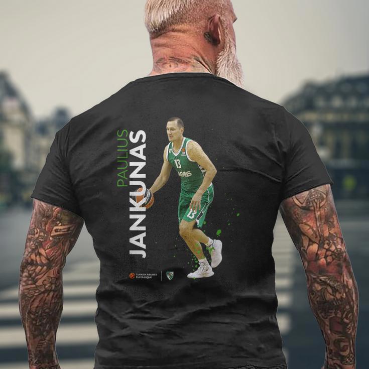 Zalgiris Kaunas T-Shirt mit Rückendruck Geschenke für alte Männer