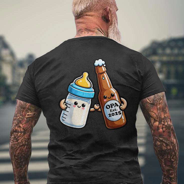 Zum Opa Beförders 2025 T-Shirt mit Rückendruck Geschenke für alte Männer