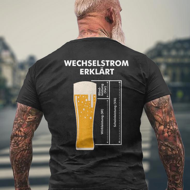 Zwecklos Ihr Elektronik Handwerker Electronen Widerstand T-Shirt mit Rückendruck Geschenke für alte Männer