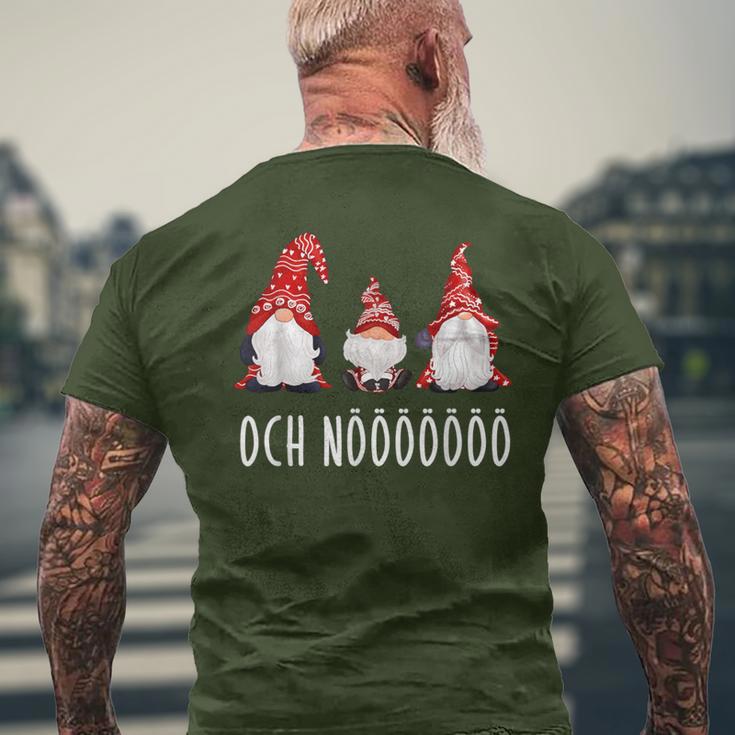 Cute Grumpy Christmas Xmas Gnome Slogan T-Shirt mit Rückendruck Geschenke für alte Männer