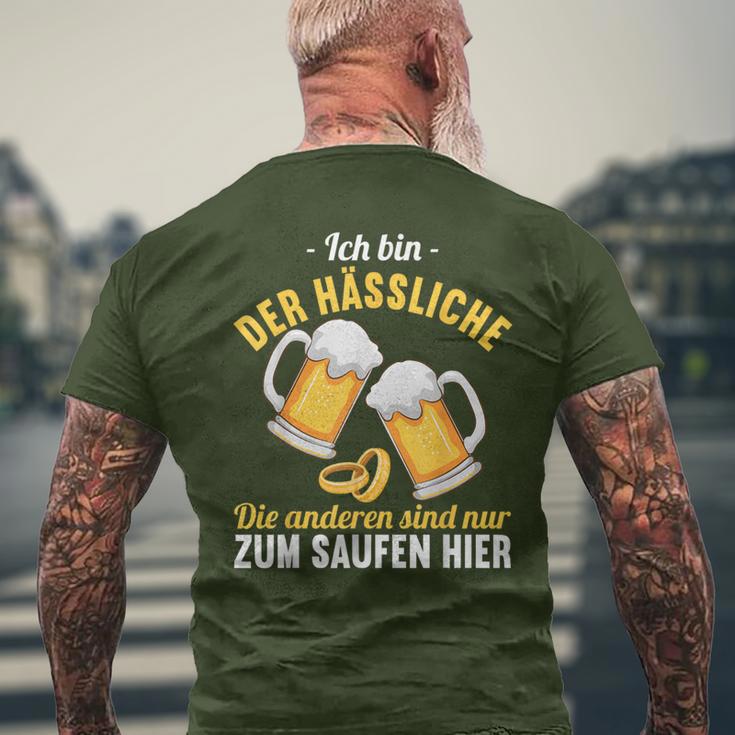 Der Ugly Heiratet Wir Saufen Jga Stag Party S T-Shirt mit Rückendruck Geschenke für alte Männer