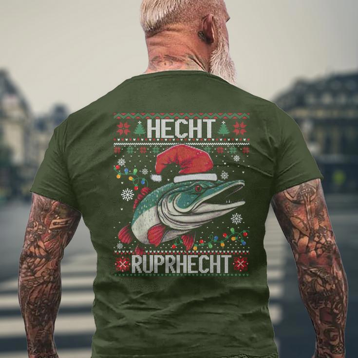 Hecht Ruprhecht Knecht Ugly Christmas Sweater T-Shirt mit Rückendruck Geschenke für alte Männer