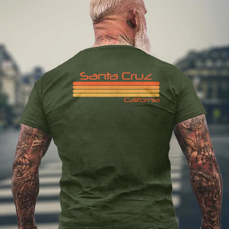 Retro Santa Cruz California T-Shirt mit Rückendruck Geschenke für alte Männer