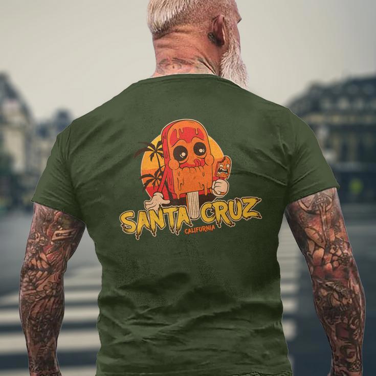 Santa Cruz Californiaintage Retro T-Shirt mit Rückendruck Geschenke für alte Männer