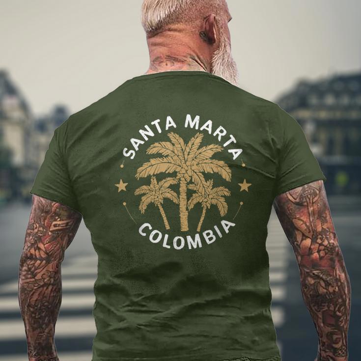 Santa Marta Colombia T-Shirt mit Rückendruck Geschenke für alte Männer