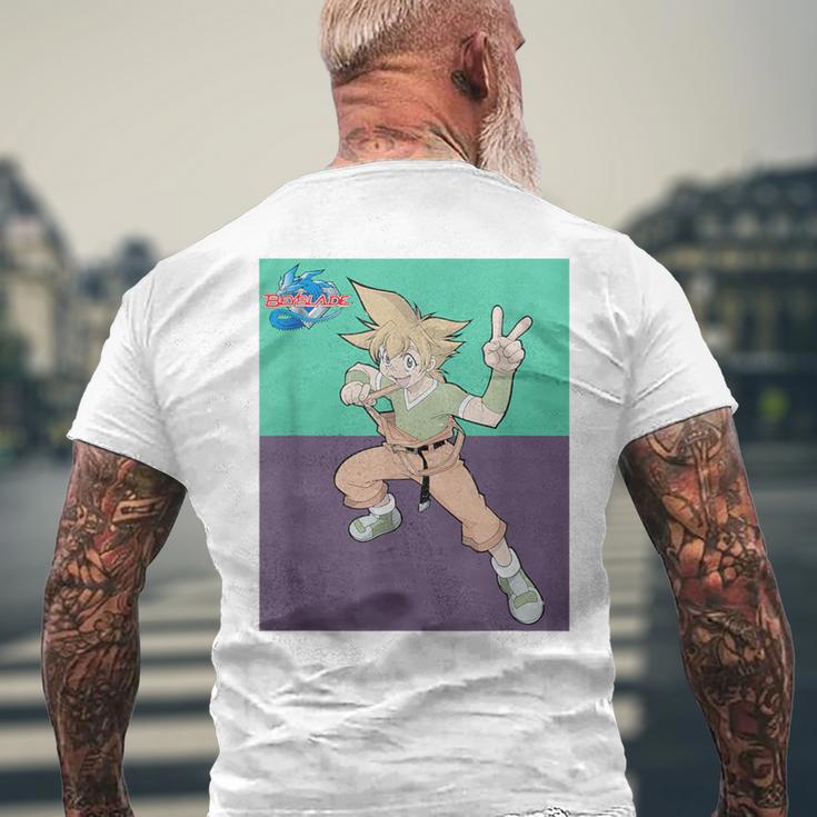 Beyblade Maxintage T-Shirt mit Rückendruck Geschenke für alte Männer