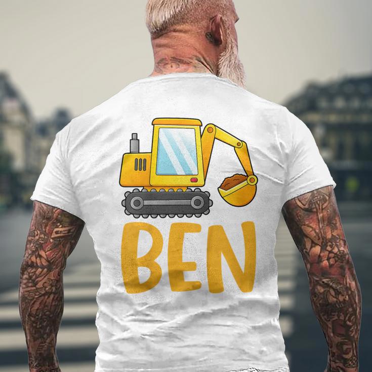 Children's Ben Digger T-Shirt mit Rückendruck Geschenke für alte Männer