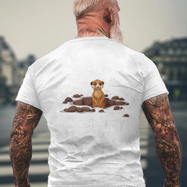 Children's First Day At School Ich Bin 1 Klasse Meerkat T-Shirt mit Rückendruck Geschenke für alte Männer