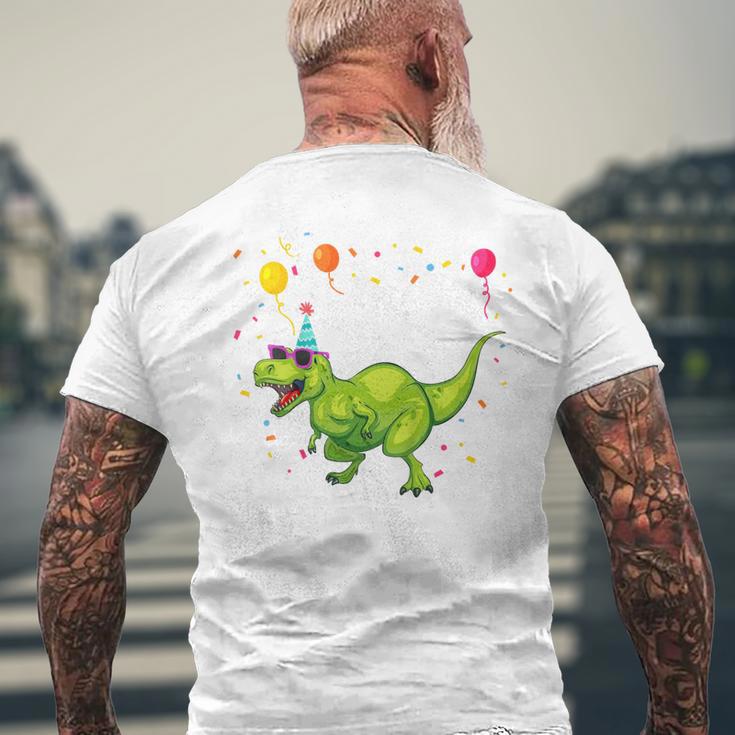 Children's Geburtstags 5 Jahre Junge Dinosaurier Dino Ich Bin 5 T-Shirt mit Rückendruck Geschenke für alte Männer