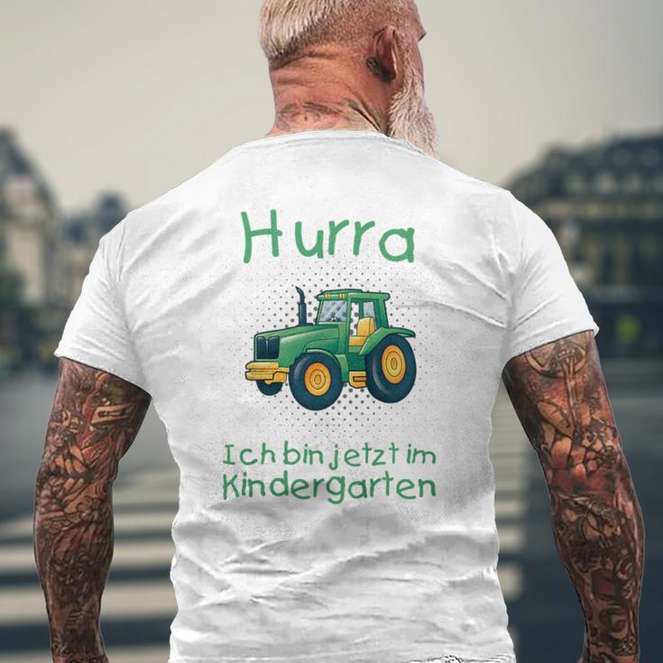 Children's Hurra Ich Bin Jetzt Im Kindergarten T-Shirt mit Rückendruck Geschenke für alte Männer