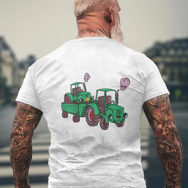 Children's Ich Bekomme Einen Bruder Tractor Boys' Tractor T-Shirt mit Rückendruck Geschenke für alte Männer