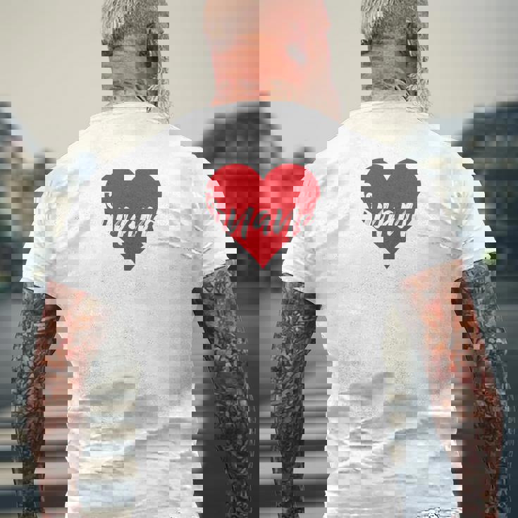 Con Nome I Love Fernandez I Heart Named Maglia A Manica T-shirt da uomo con stampa posteriore Regalos para ancianos