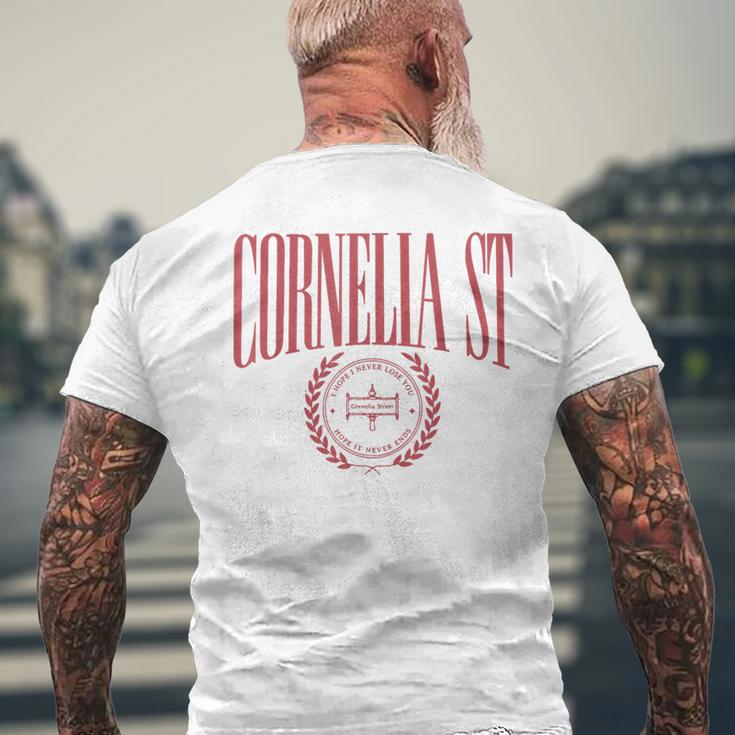 Cornelia Street Ich Hoffe Icherliere Dich Nie Ich Hoffe T-Shirt mit Rückendruck Geschenke für alte Männer