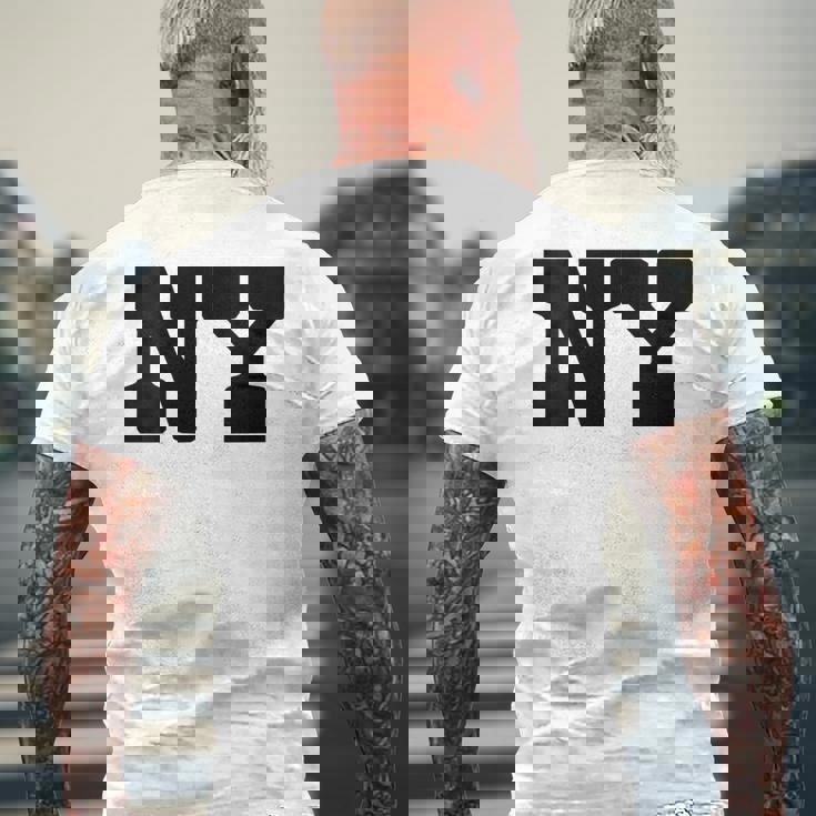 Donna Amo New York Questo È Il Mio Progetto Grafico Di New York City Con Collo A T-shirt da uomo con stampa posteriore Regalos para ancianos