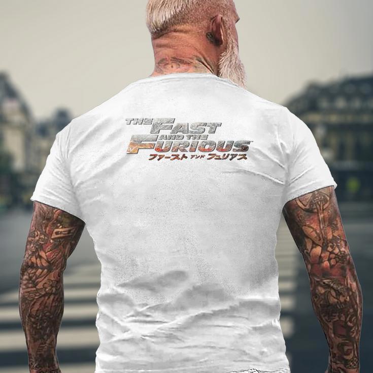 Fast & Furious Tokyo Drift Kanji Movie Poster T-Shirt mit Rückendruck Geschenke für alte Männer