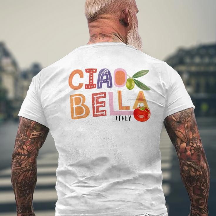 Ciao Bella Italian Garden T-Shirt mit Rückendruck Geschenke für alte Männer