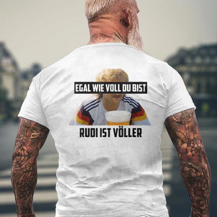 Egal Wieoll Du Bist Rudi Istolller Gray T-Shirt mit Rückendruck Geschenke für alte Männer