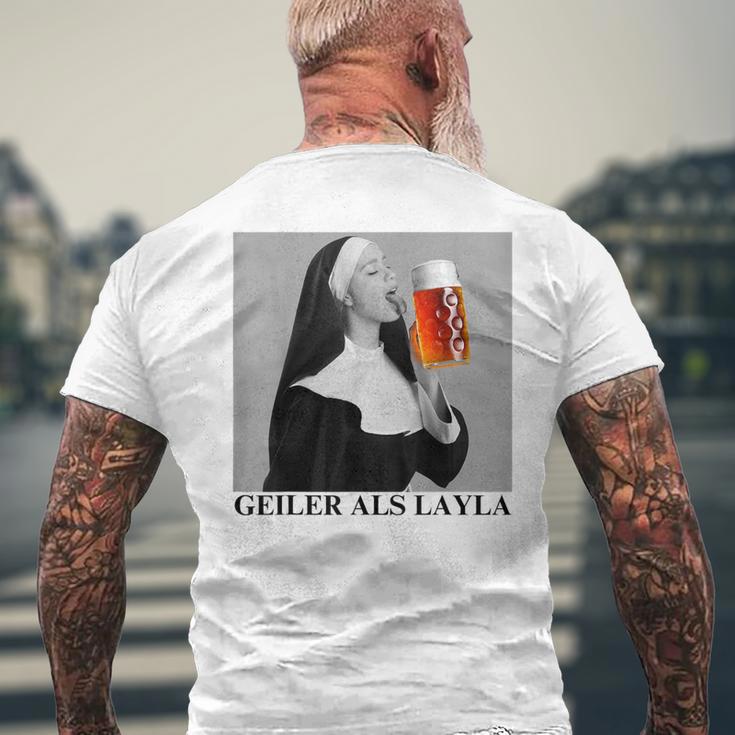 Geiler Als Layla Gray T-Shirt mit Rückendruck Geschenke für alte Männer