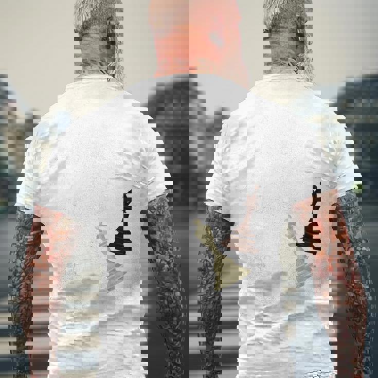 Gli Scacchi Non Sono Un Gioco Chess Chess Club Chessboard T-shirt da uomo con stampa posteriore Regalos para ancianos