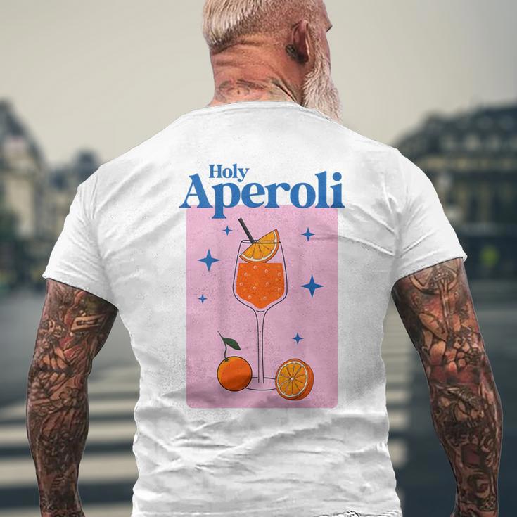 Holy Aperoli X Hallöchen Aperoli Aperoly Spritz Stars T-Shirt mit Rückendruck Geschenke für alte Männer