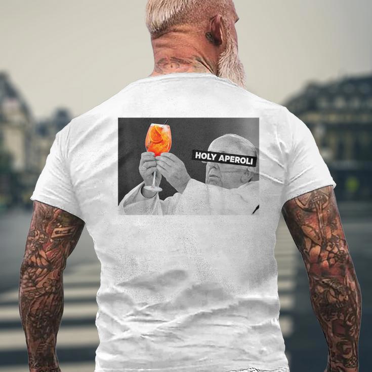 Holy Aperoli X Pope Drip X Francis Spritz Club T-Shirt mit Rückendruck Geschenke für alte Männer