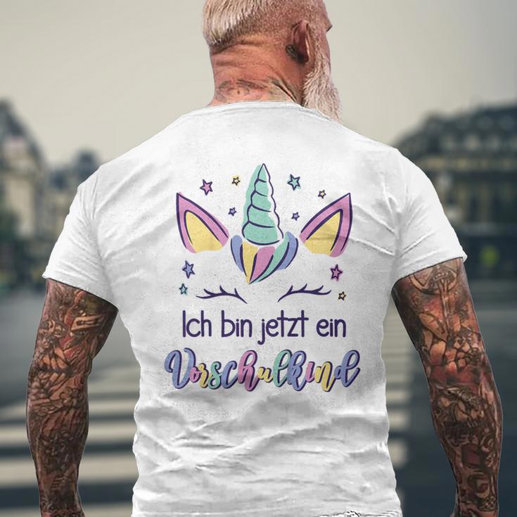 Ich Bin Jetzt Einorschulkind T-Shirt mit Rückendruck Geschenke für alte Männer