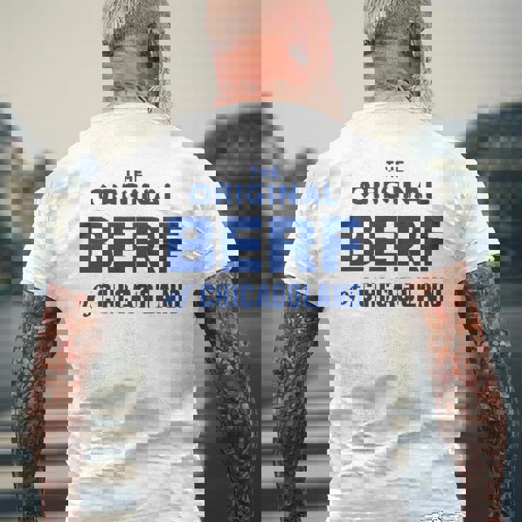Il Berf Originale Di Chicagoland T-shirt da uomo con stampa posteriore Regalos para ancianos