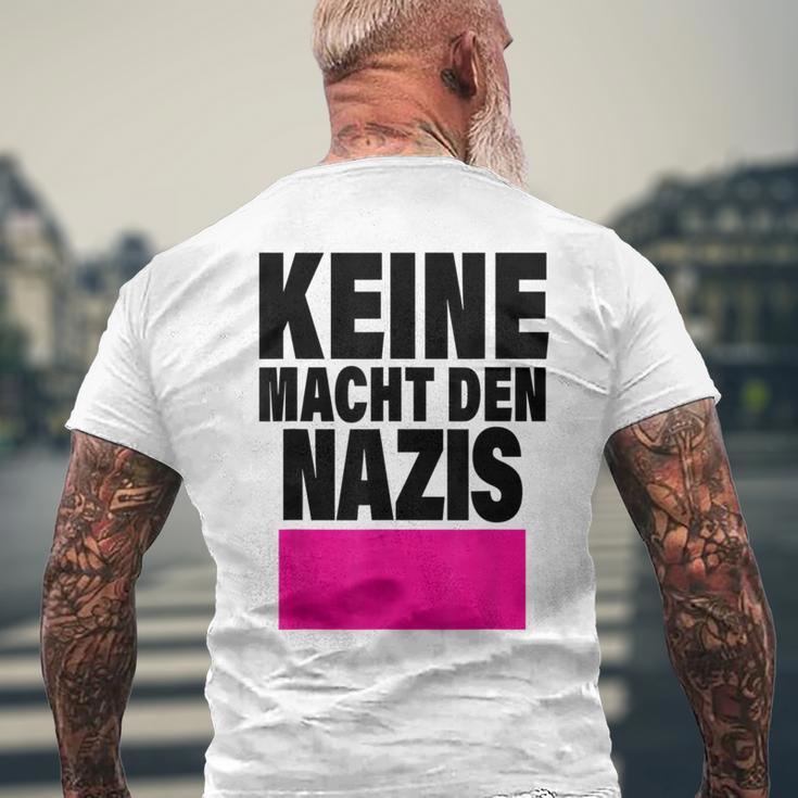 Keine Macht Den S Anti Rassismus Nzs Rechtsextemismus T-Shirt mit Rückendruck Geschenke für alte Männer