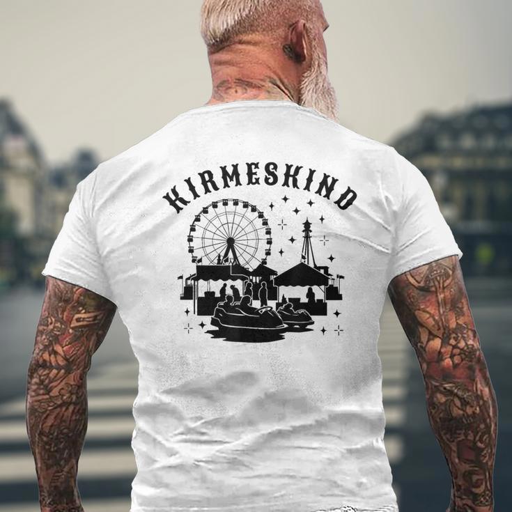 For Kirmeskind Fairolksfest Rummelplatzillage Festival T-Shirt mit Rückendruck Geschenke für alte Männer