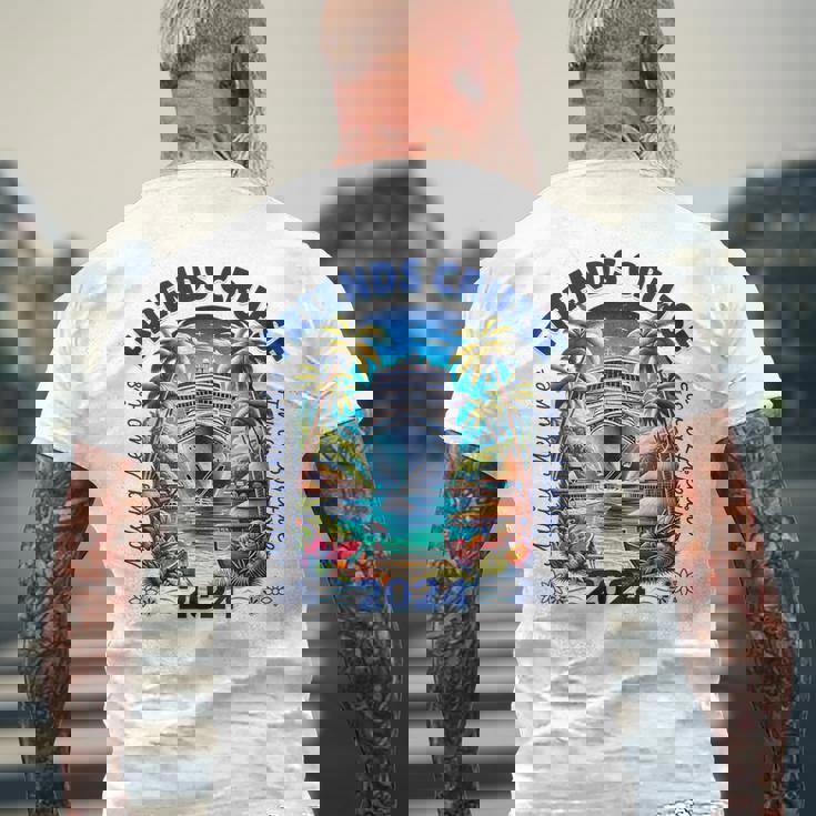 Making Memories For A Lifetime Matching Friends Cruise 2024 Men's T-shirt Back Print Gifts for Old Men