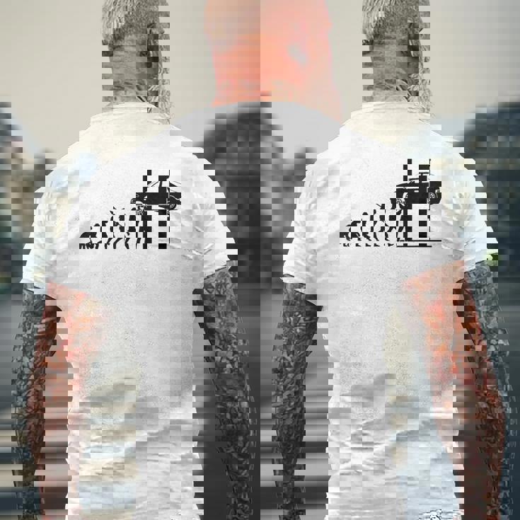 Meccanico Meccanico Meccanico Artigiano Di Evoluzione Meccanica T-shirt da uomo con stampa posteriore Regalos para ancianos