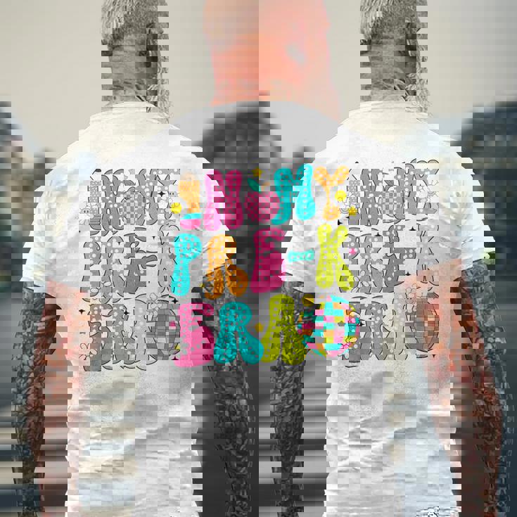 In My Prek Era First Day Of School Back To School Teachers Men's T-shirt Back Print Gifts for Old Men