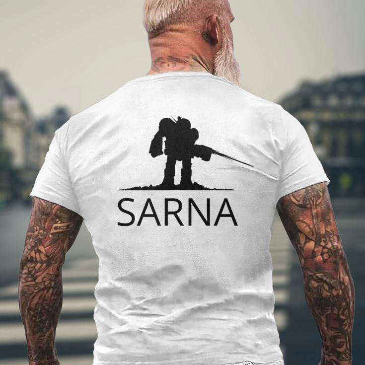 Sarna Battletech Wiki T-Shirt mit Rückendruck Geschenke für alte Männer