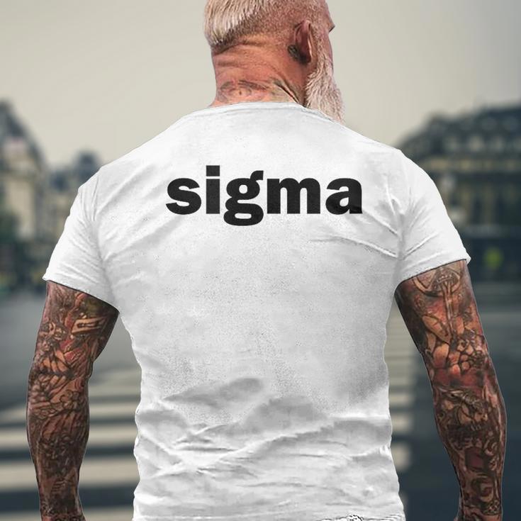 Sigm Rizz Sigma Influencer Brain Rot Slang Words Rizz God Alpha Men's T-shirt ...