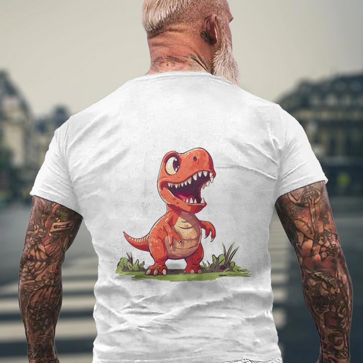 T-Rex 5Th Birthday Dino Ich Bin Schon 5 Jahre Alt German Langu T-Shirt mit Rückendruck Geschenke für alte Männer