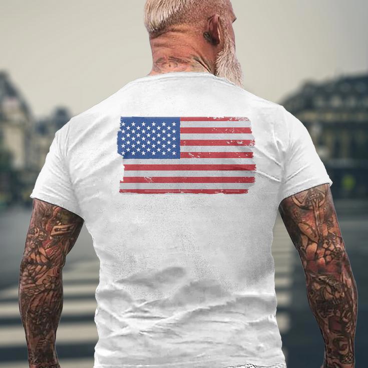 Usa Sports America Usa Flag T-Shirt mit Rückendruck Geschenke für alte Männer