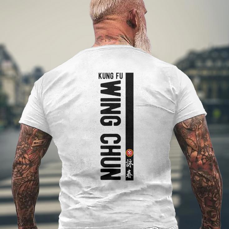 Wing Chun Martial Arts Ip Kung Tsun Fuintage T-Shirt mit Rückendruck Geschenke für alte Männer