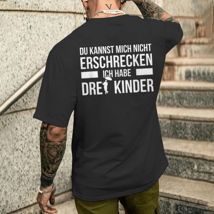 3 Children's Du Kann Mich Nicht Fricken Ich Habe Drei T-Shirt mit Rückendruck Geschenke für Ihn