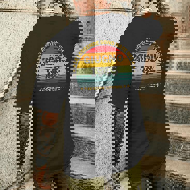 39 Anni Compleanno Uomo Donna Regalo Giugnointage 1985 T-shirt da uomo con stampa posteriore Regalos para él