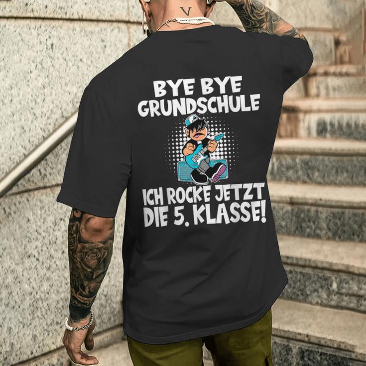 5 Class Bye Bye Primary School Ich Rock Jetzt Die 5Th Class T-Shirt mit Rückendruck Geschenke für Ihn