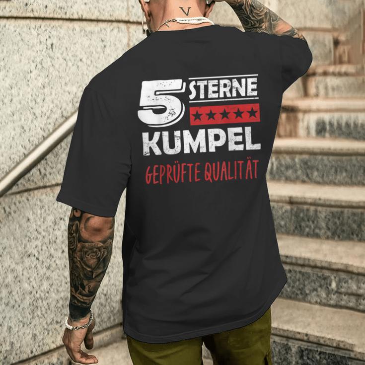 5 Sterne Kompel Friend Best Friends Friendship T-Shirt mit Rückendruck Geschenke für Ihn