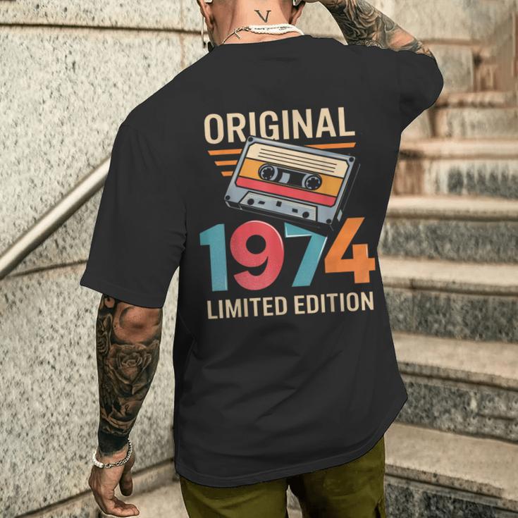 50 Geburtstag Mann Frau 50 Jahre 1974 Deko Lustig Geschenk T-Shirt mit Rückendruck Geschenke für Ihn