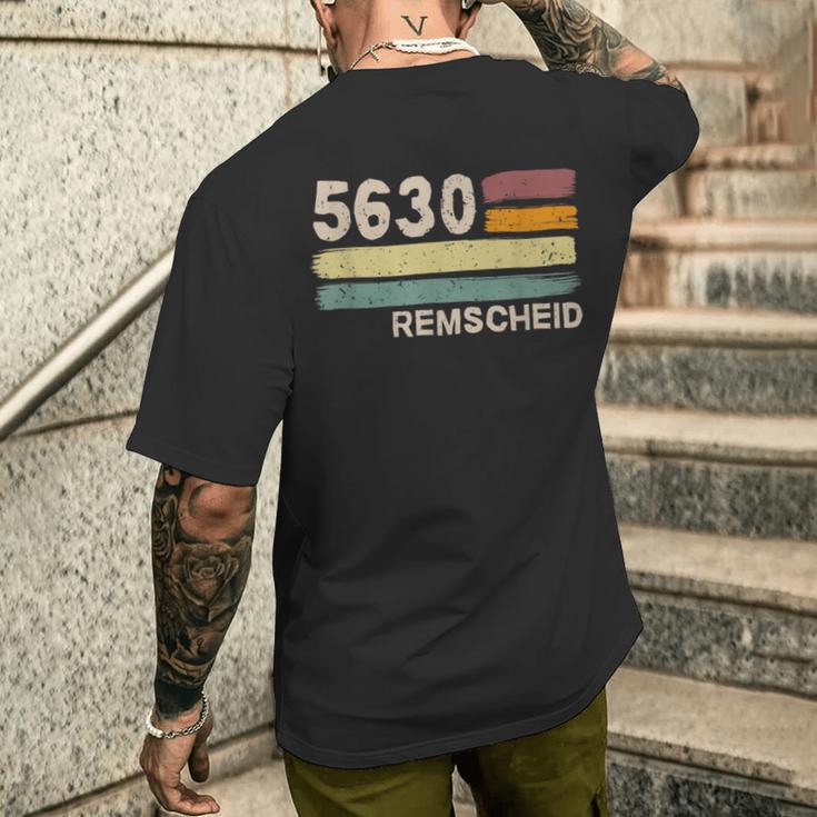 5630 Remscheid Retro Postcodes Old Postcodeintage T-Shirt mit Rückendruck Geschenke für Ihn