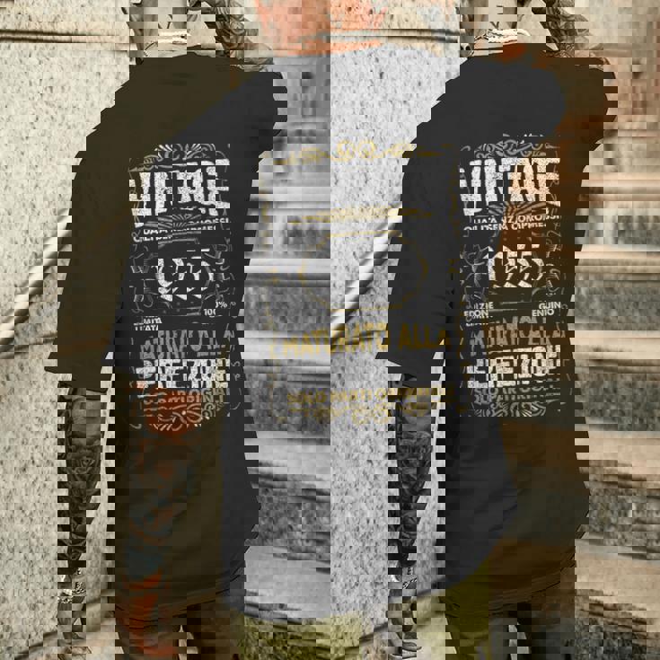 69° Compleanno 69 Anni Compleanno Uomointage 1955 Regalo T-shirt da uomo con stampa posteriore Regalos para él