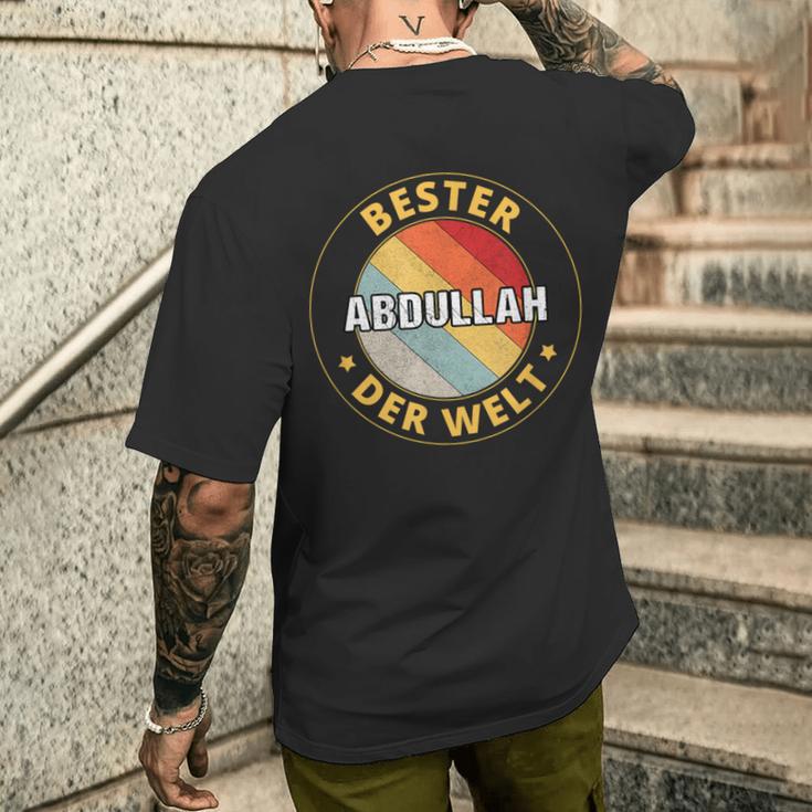 Abdullah T-Shirt mit Rückendruck Geschenke für Ihn