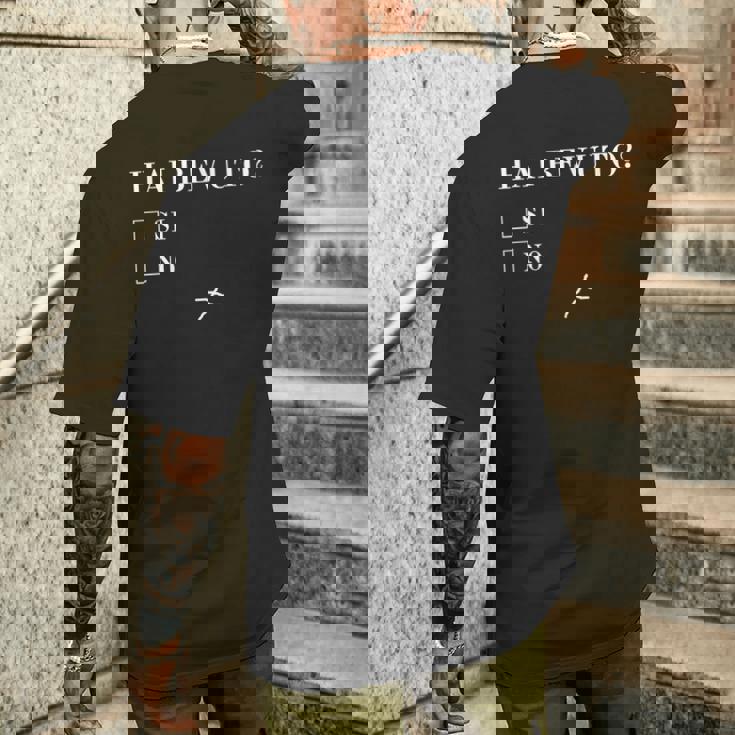 Alcol Testo Divertente Birraino Uomo Donna Hai Bevuto T-shirt da uomo con stampa posteriore Regalos para él