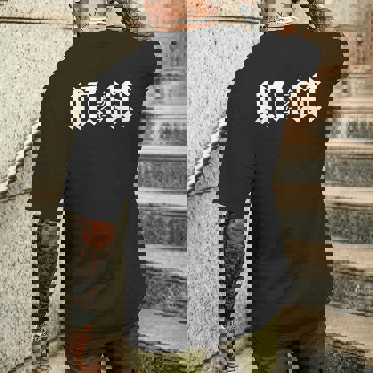 Atgc Chimica Divertente Biologia Per Chimico Biologo Dna T-shirt da uomo con stampa posteriore Regalos para él