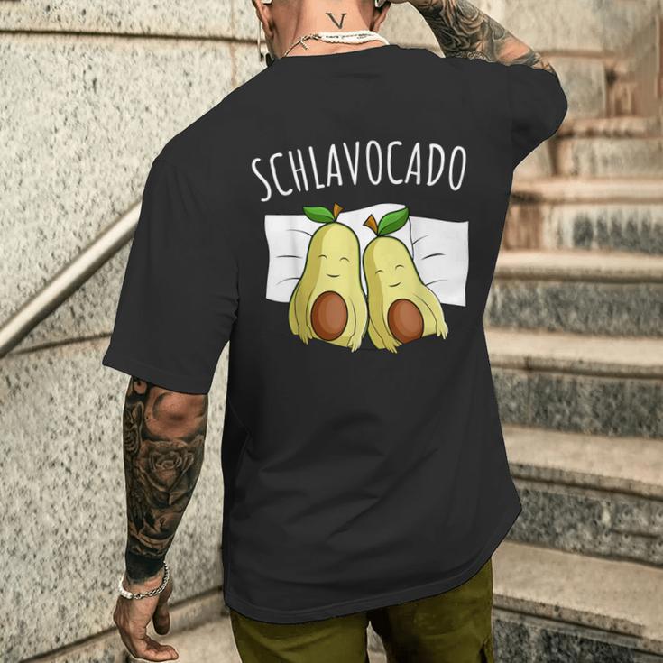 Avocado Sleep Sleepsuit Pyjamas Sleep T-Shirt mit Rückendruck Geschenke für Ihn